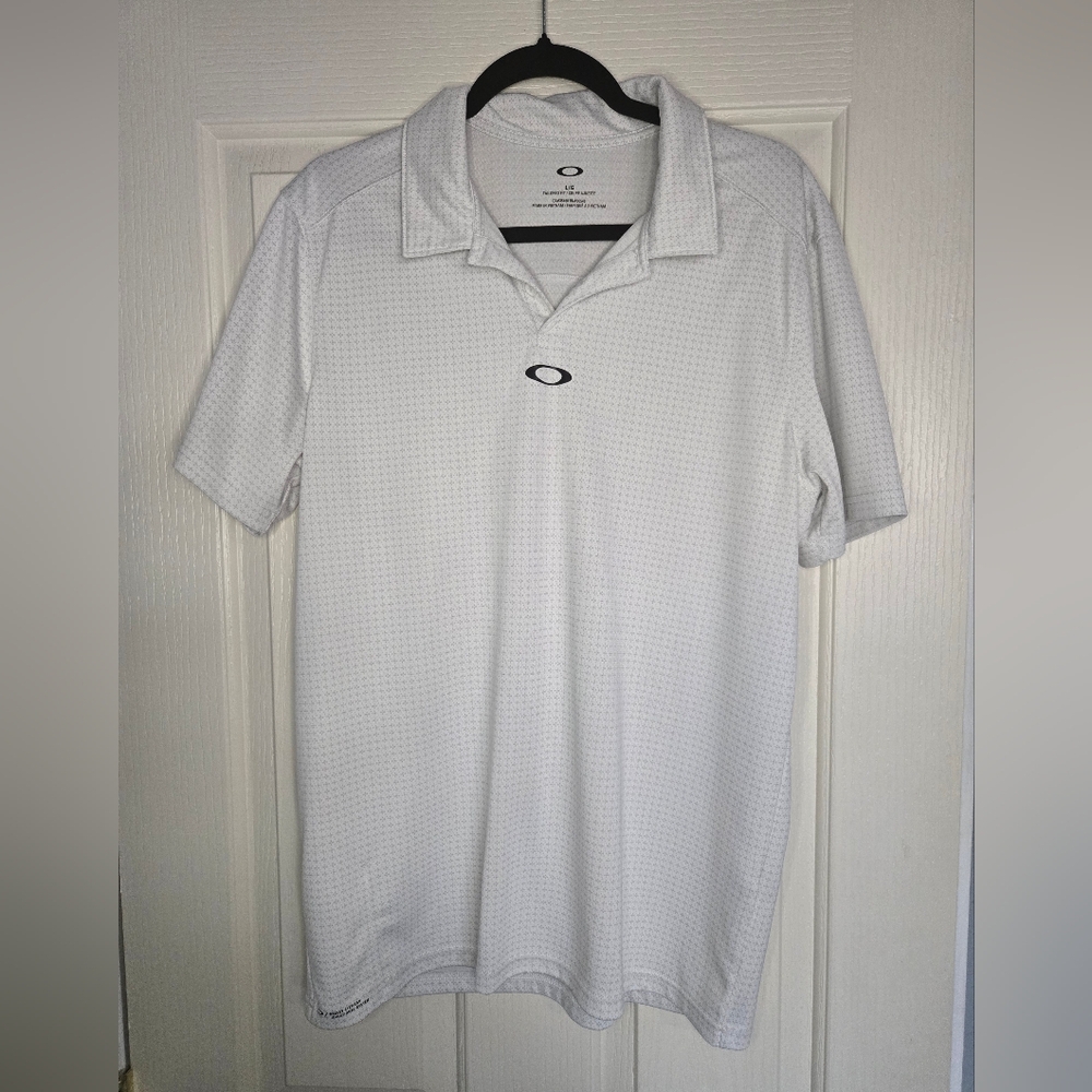 Oakley Men's White Polo Shirt